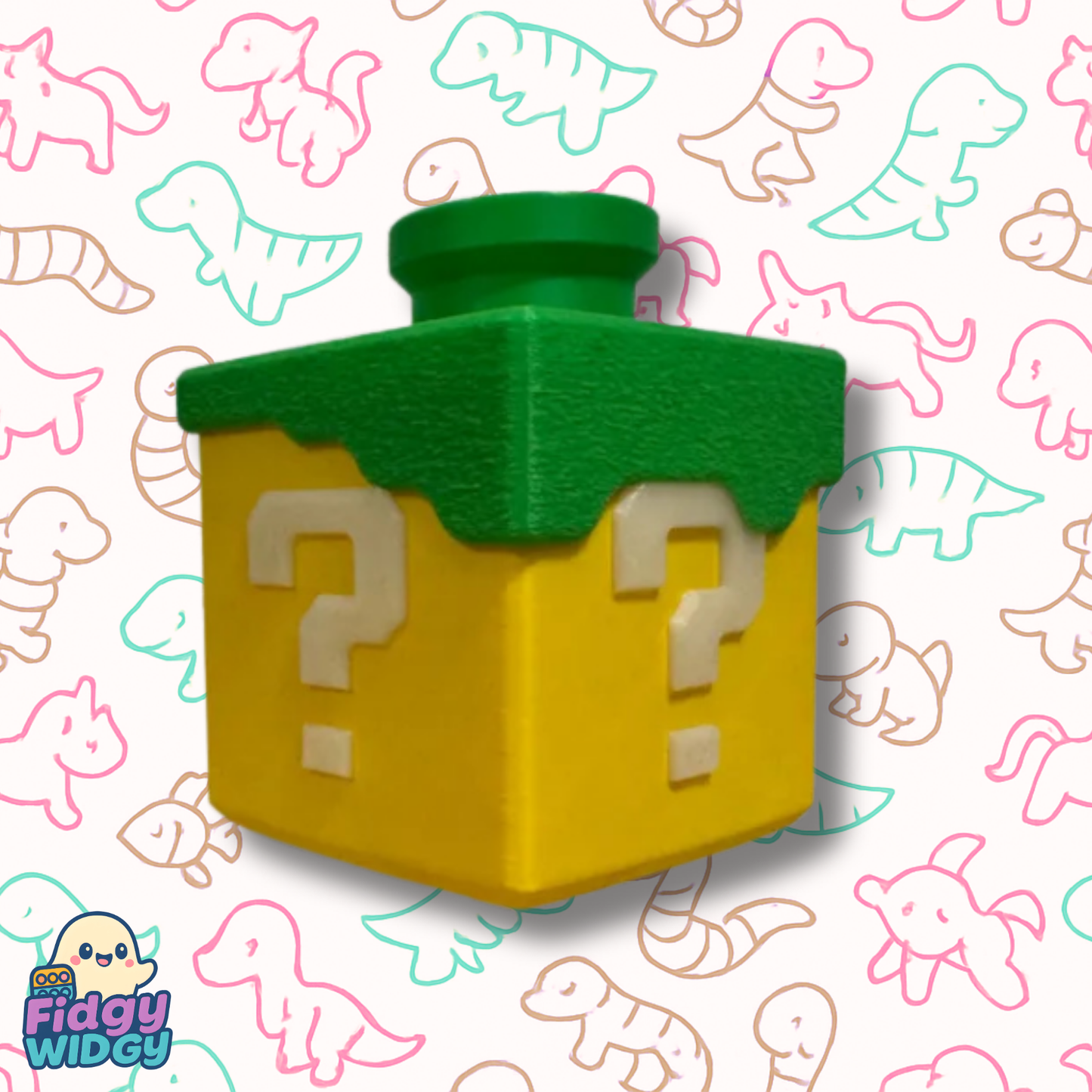 Question Block Money Bank — 3D Printed Pixel-Style Coin Bank
