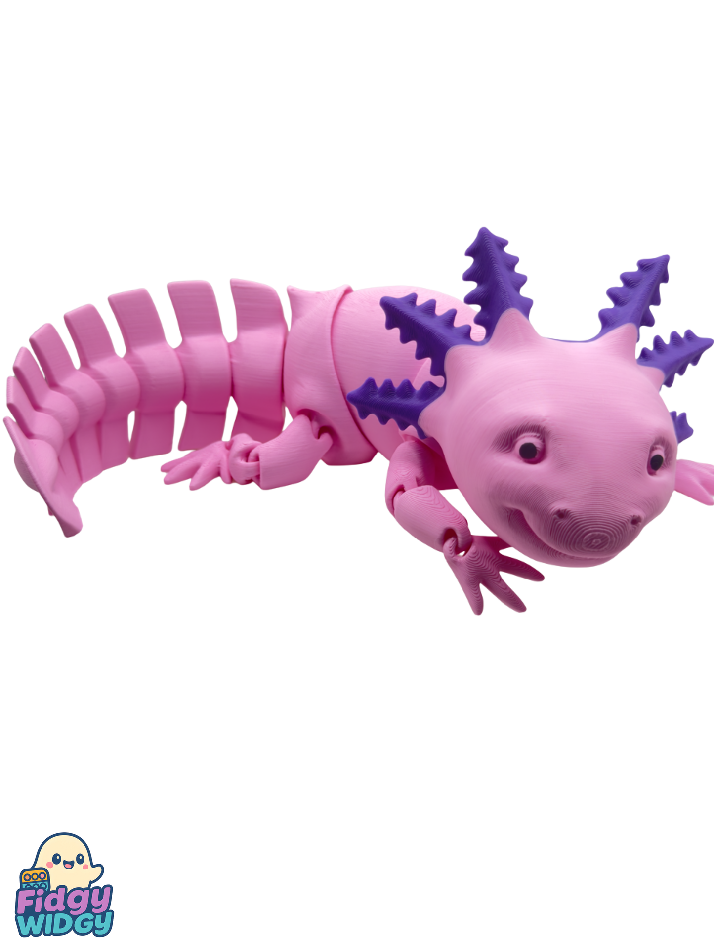 Fidgy Widgy Axolotl – Surprise 3D Printed Fidget Toy