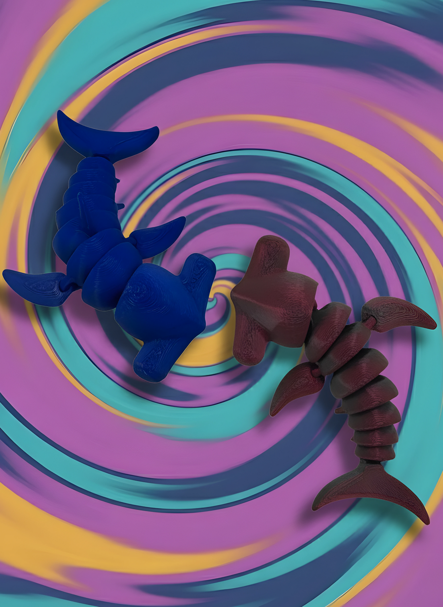 Fidgy Widgy Hammerhead Shark – Surprise 3D Printed Fidget Toy