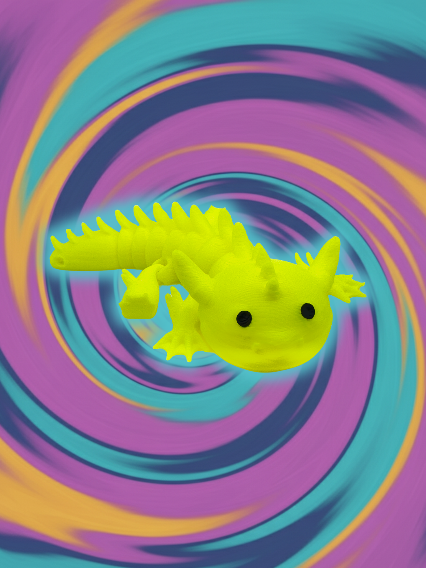 Fidgy Water Dragon – Surprise 3D Printed Fidget Toy