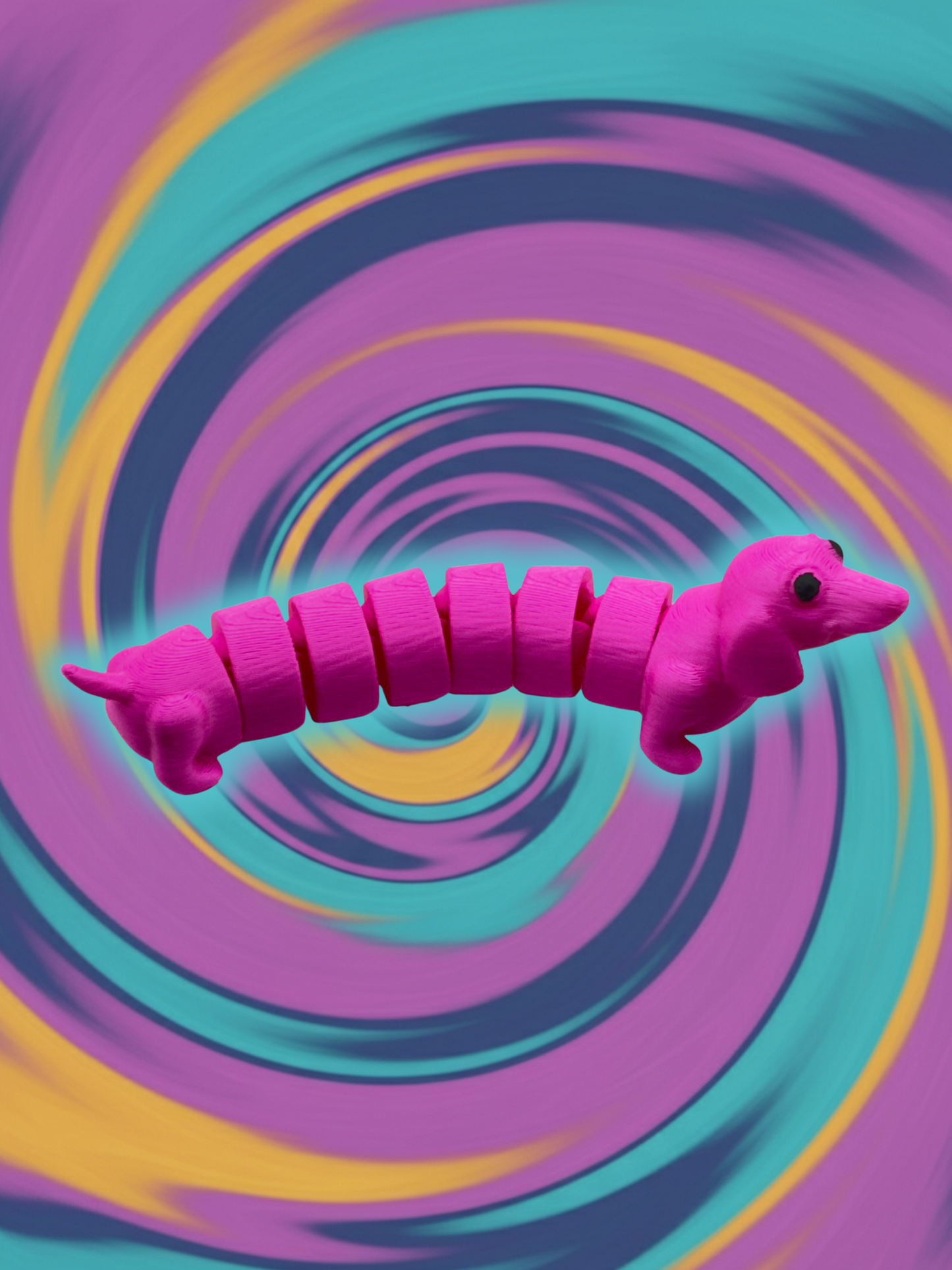 Fidgy Sausage Dog – Surprise 3D Printed Fidget Toy