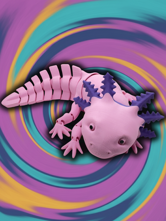 Fidgy Widgy Axolotl – Surprise 3D Printed Fidget Toy