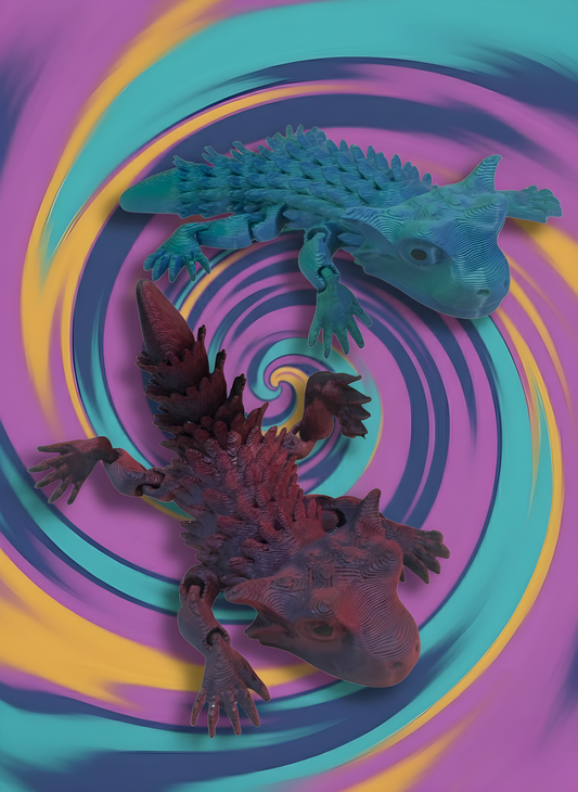 Fidgy Widgy Bearded Dragon – Surprise 3D Printed Fidget Toy