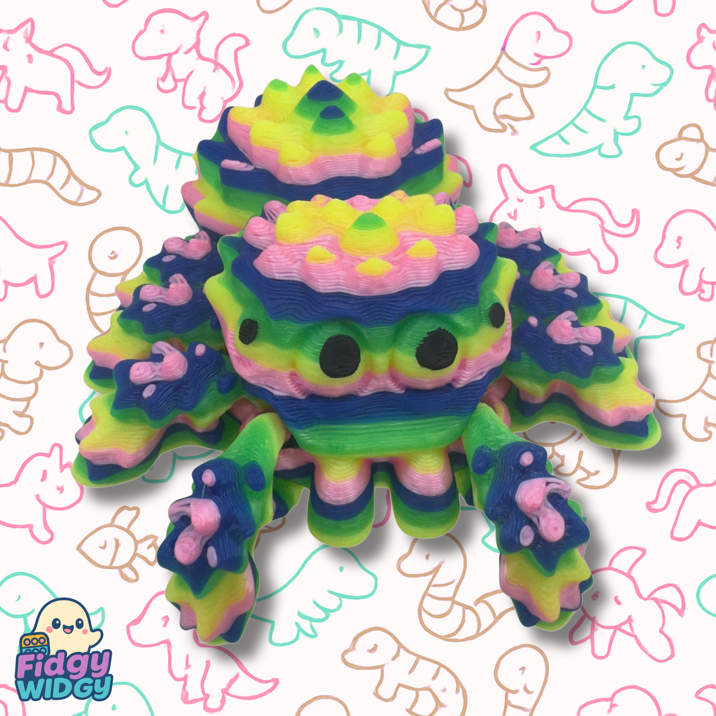 Jumpy — Fully Articulated Flexi Jumping Spider