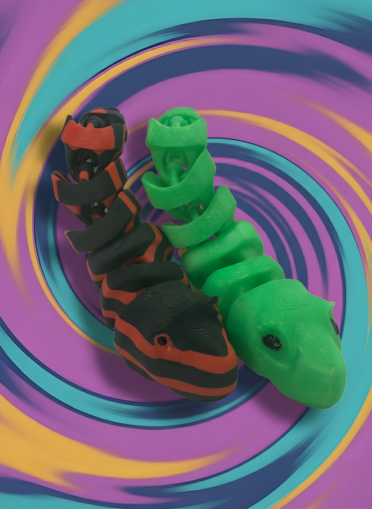 Fidgy Widgy Snake – Surprise 3D Printed Fidget Toy